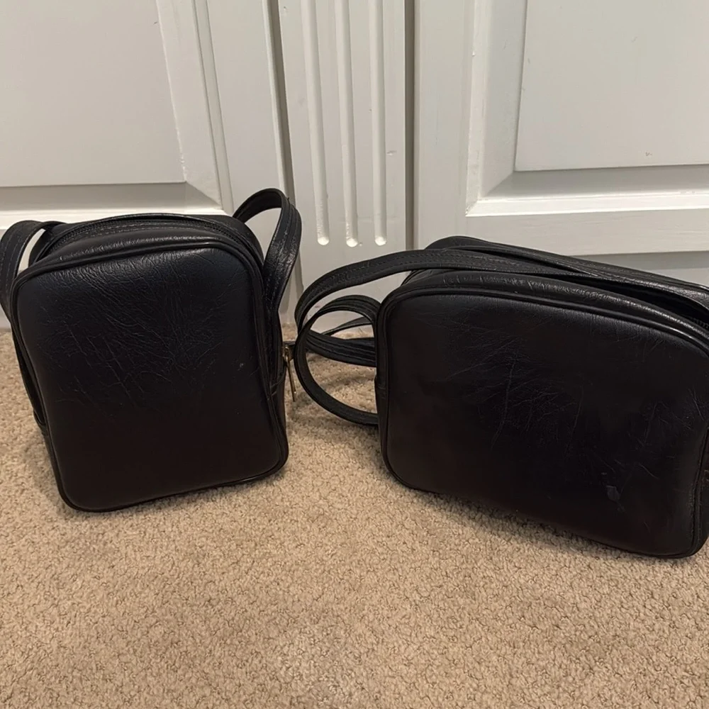 TWO Padded Crossbody Camera Bags